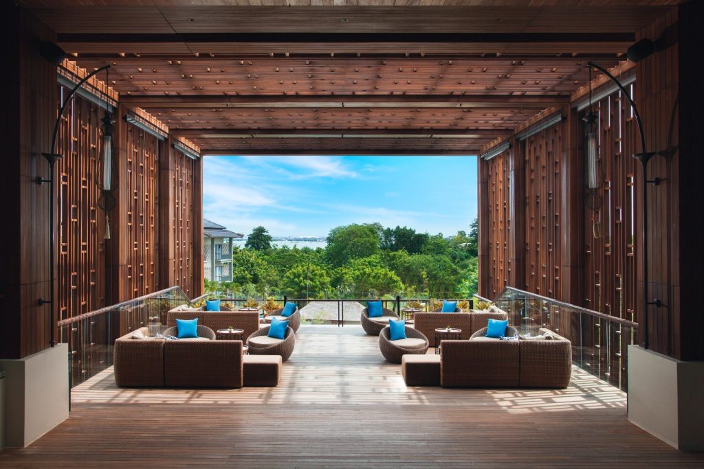 Lobby Viewing Deck at Movenpick Resort & Spa Jimbaran Bali